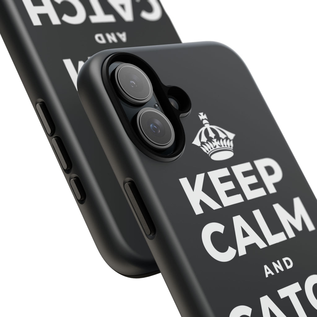 KEEP CALM AND CATCH A SEA BREEZE Phone Case (Dark)
