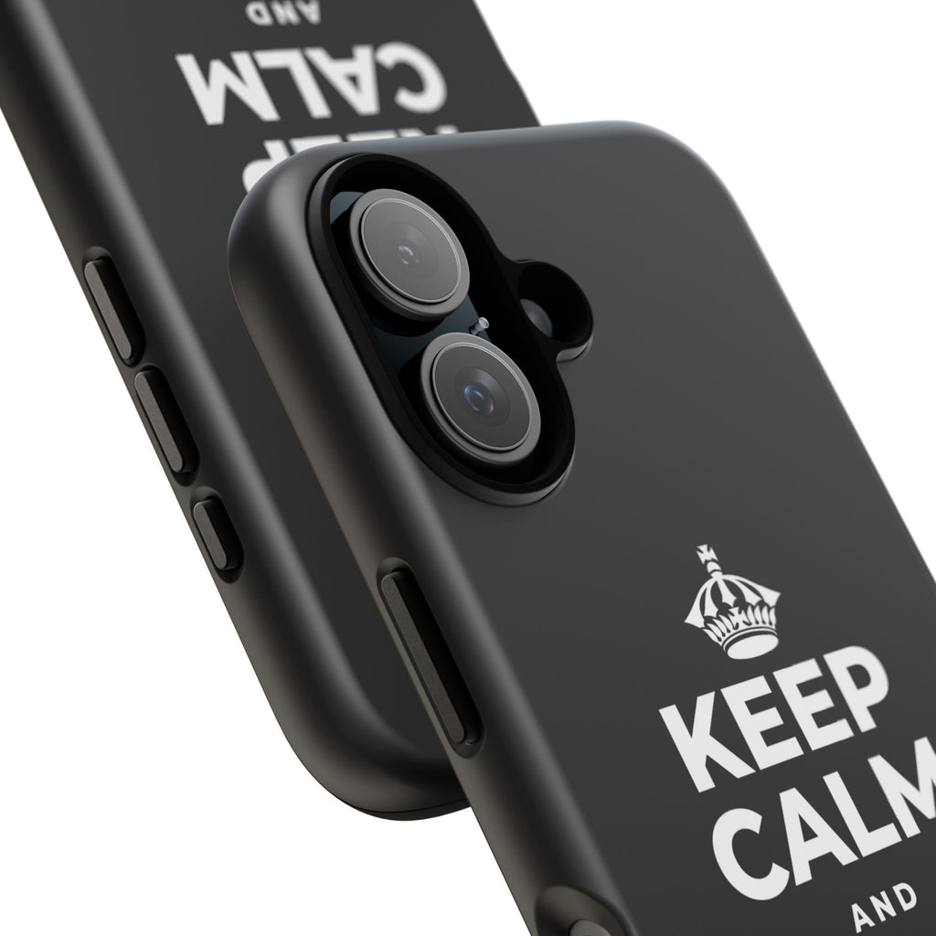 KEEP CALM AND UNCLENCH Phone Case