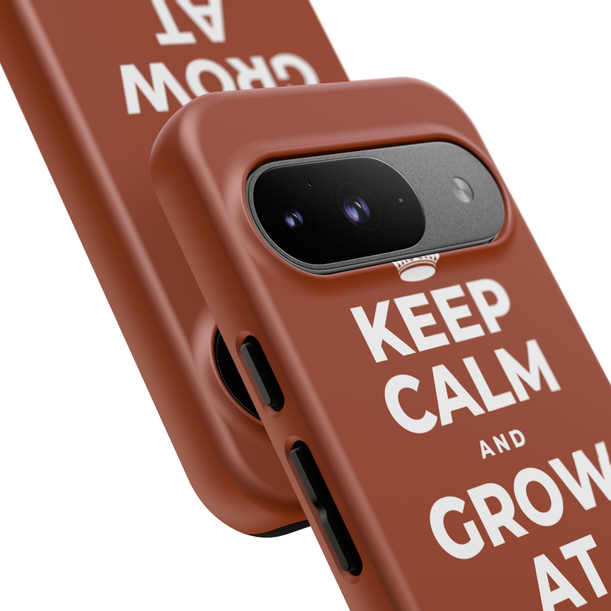 KEEP CALM AND GROW AT YOUR OWN PACE Phone Case
