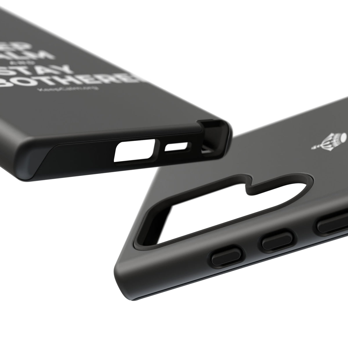KEEP CALM AND STAY UNBOTHERED Phone Case