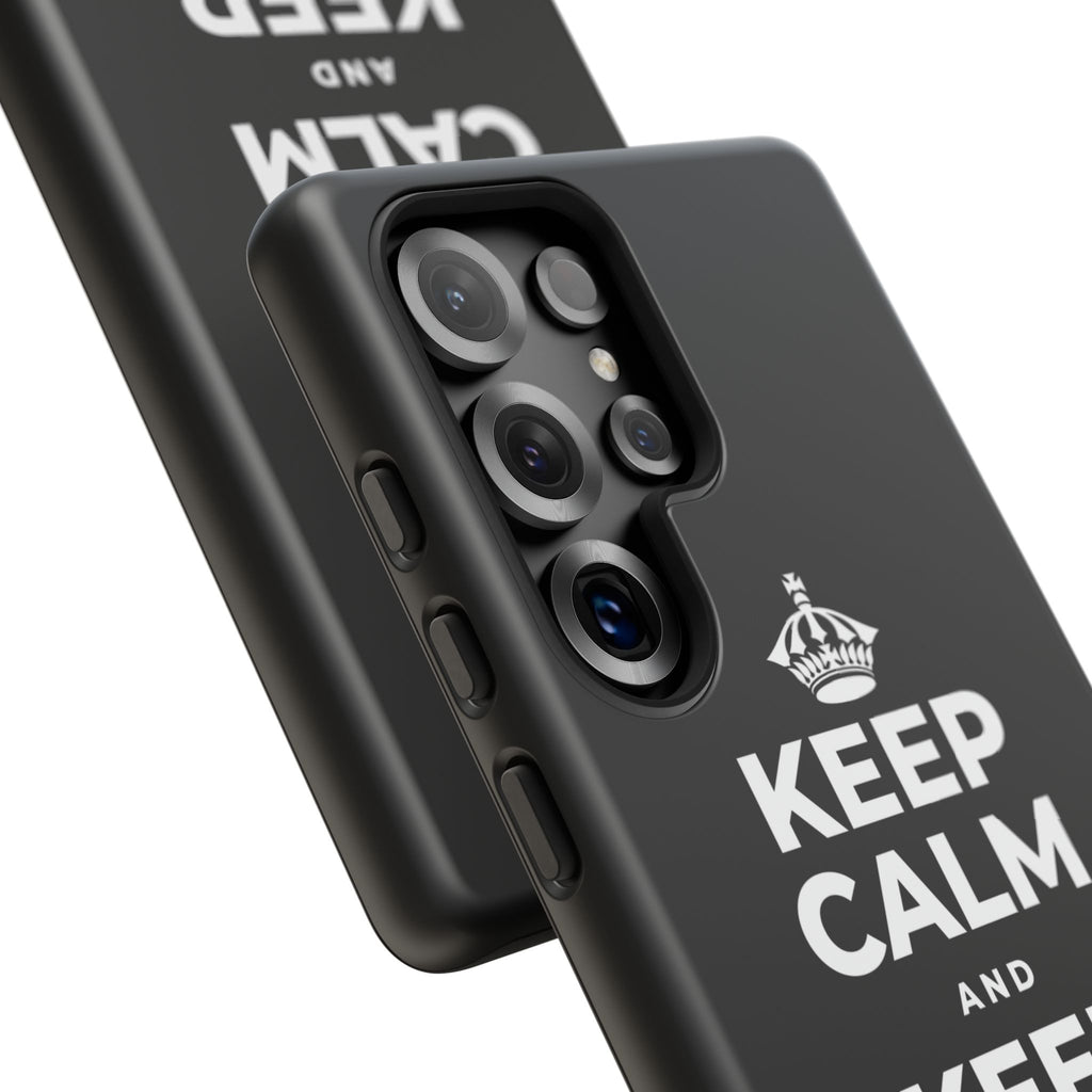 KEEP CALM AND KEEP DREAMING Phone Case