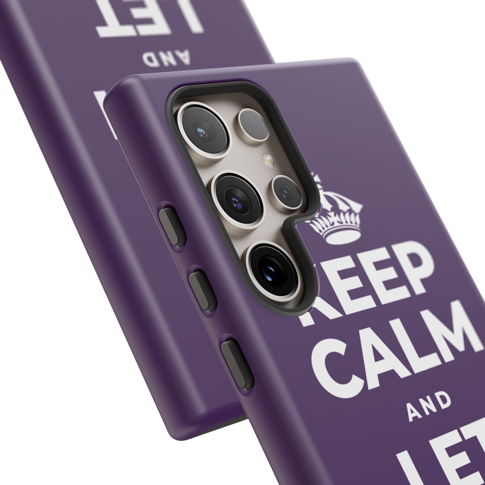 KEEP CALM AND LET IT RAIN Phone Case