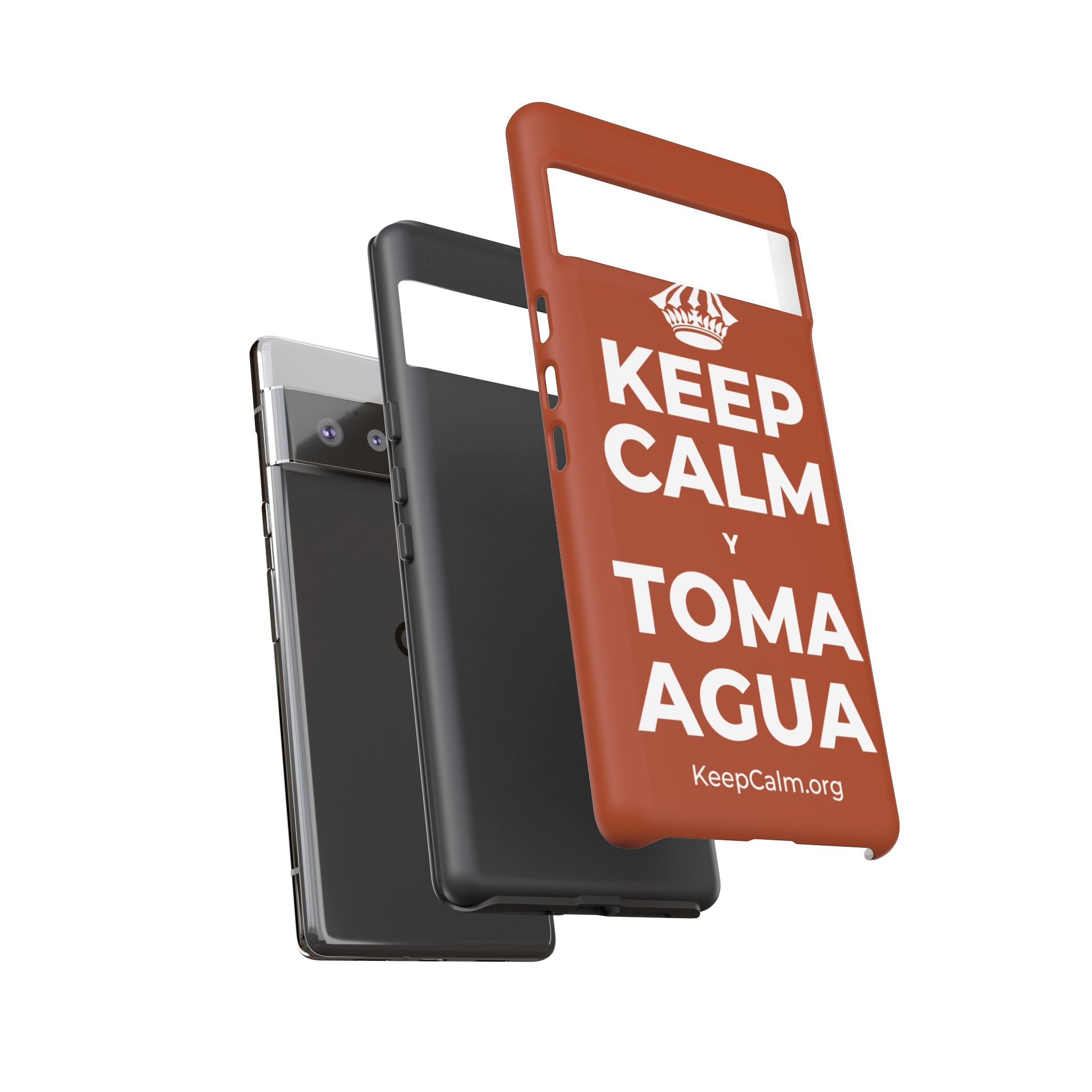 KEEP CALM Y TOMA AGUA Phone Case