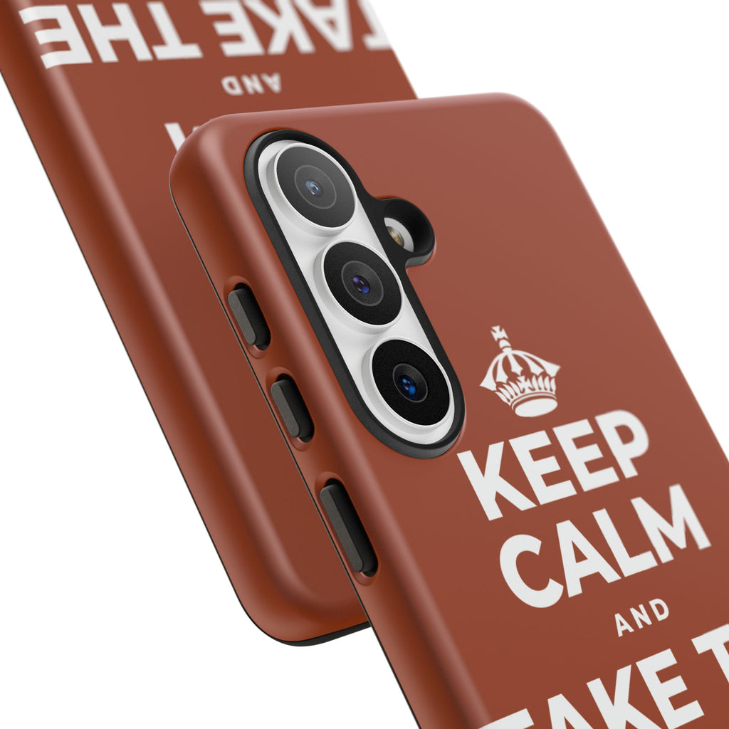 KEEP CALM AND TAKE THE VICTORY LAP Phone Case