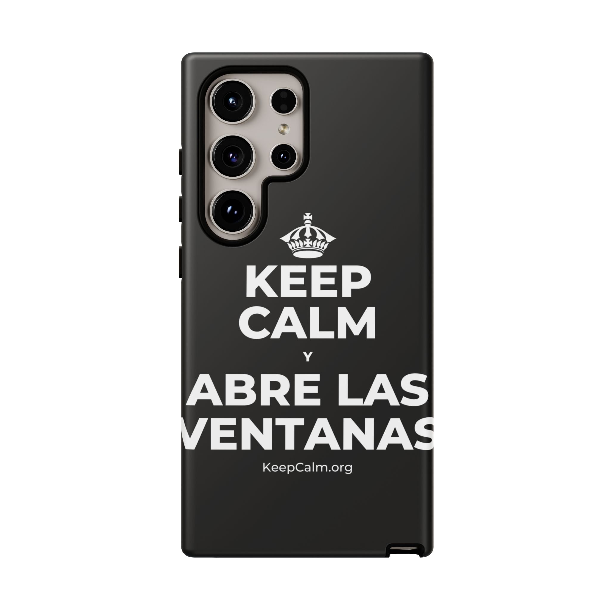 KEEP CALM Y ABRE LAS VENTANAS Phone Case