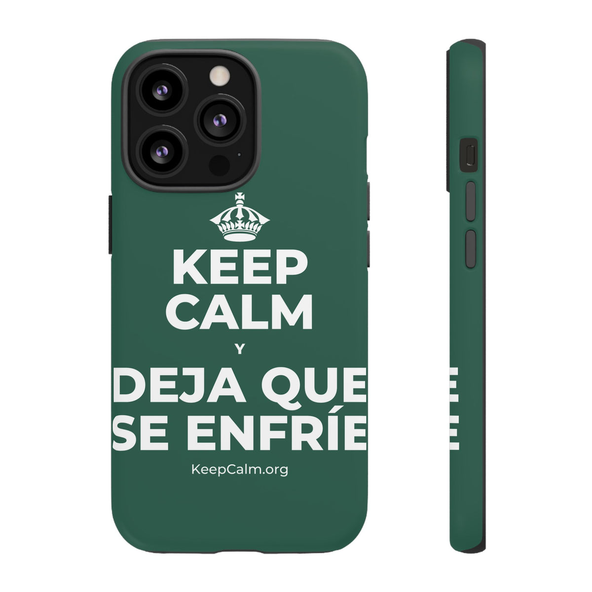 KEEP CALM Y DEJA QUE SE ENFRÍE Phone Case
