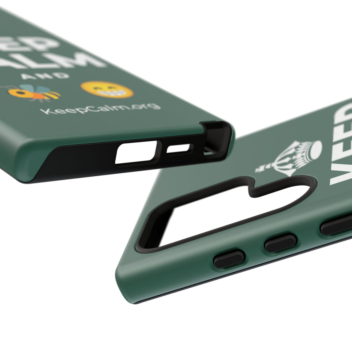 KEEP CALM AND BEE HAPPY Phone Case
