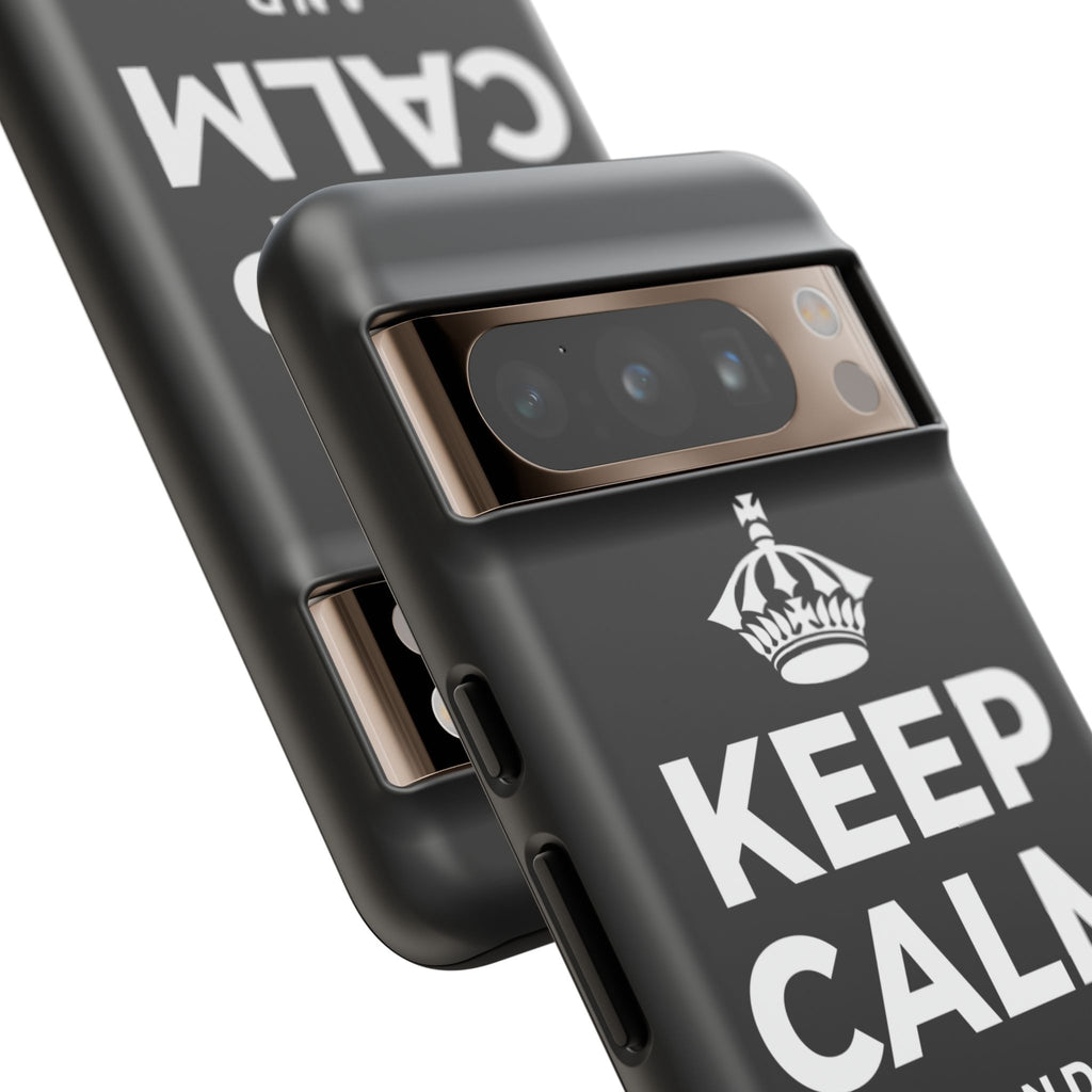 KEEP CALM AND GO 🏄 Phone Case
