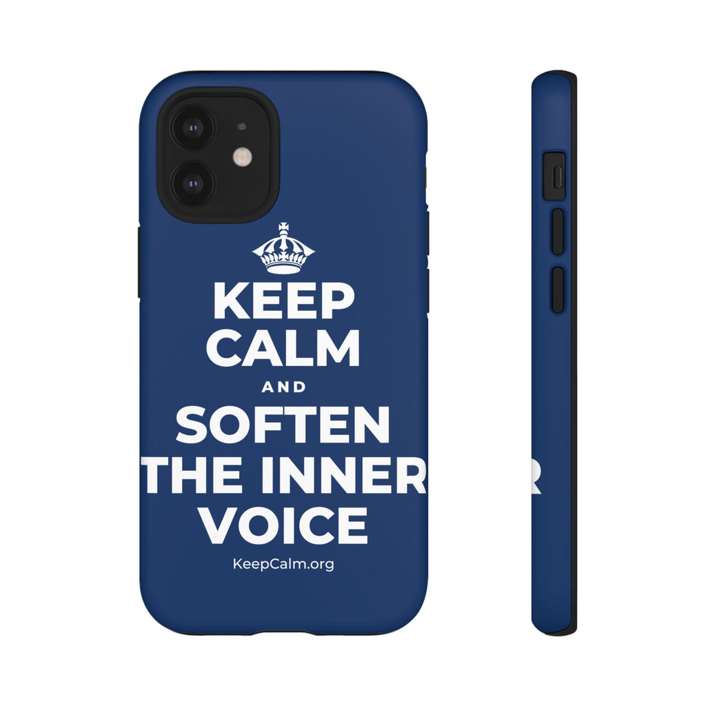 KEEP CALM AND SOFTEN THE INNER VOICE Phone Case