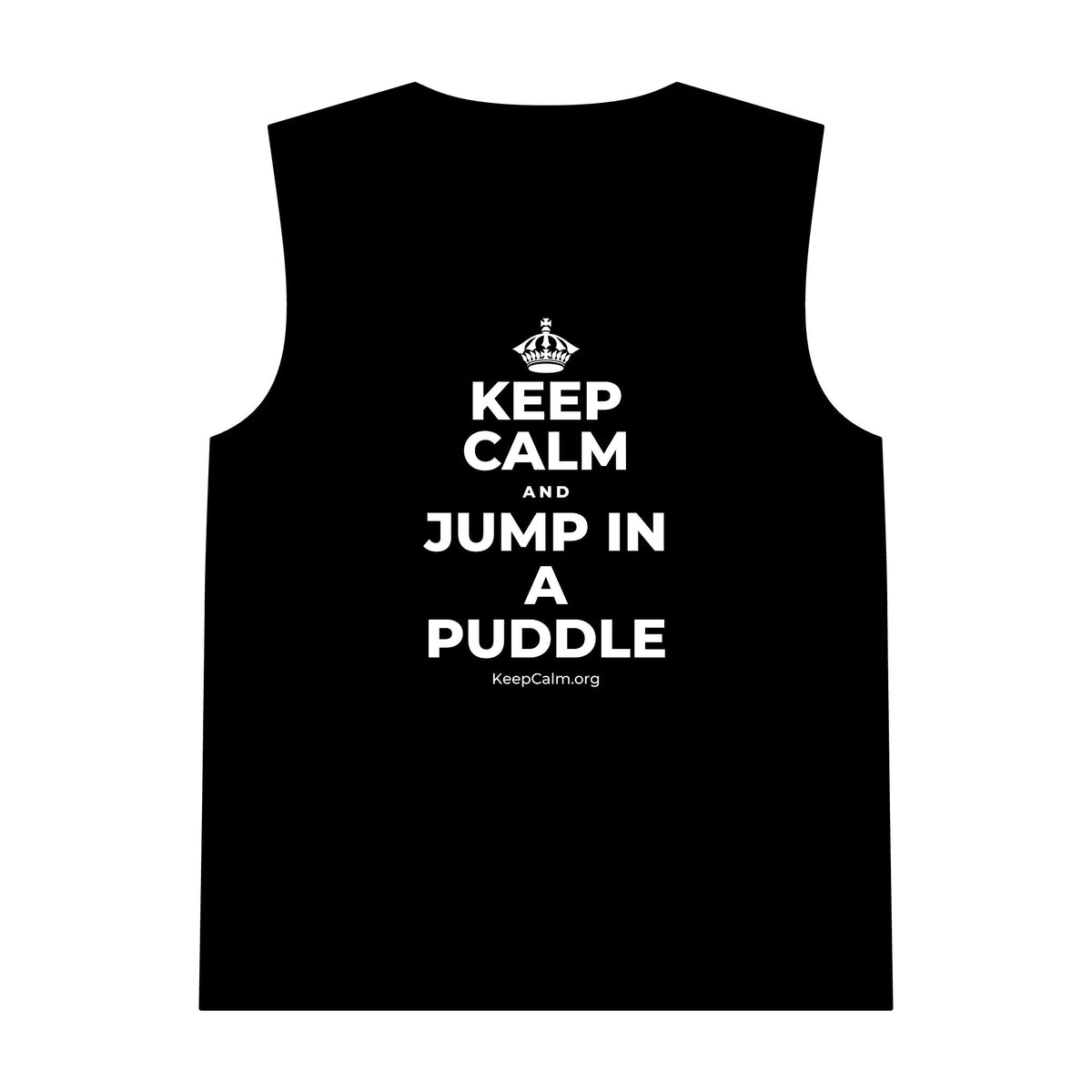 KEEP CALM AND JUMP IN A PUDDLE Tank Top