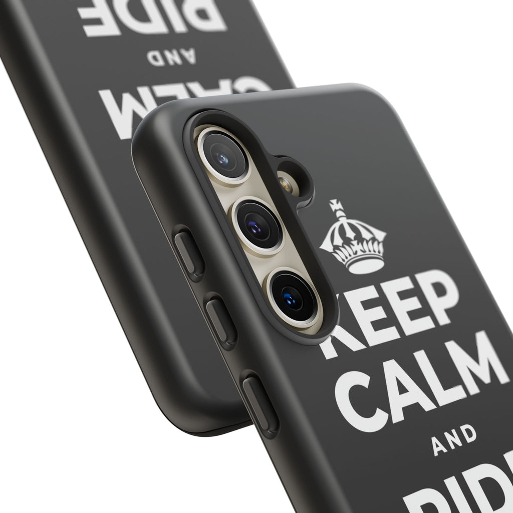 KEEP CALM AND RIDE THE WAVE Phone Case