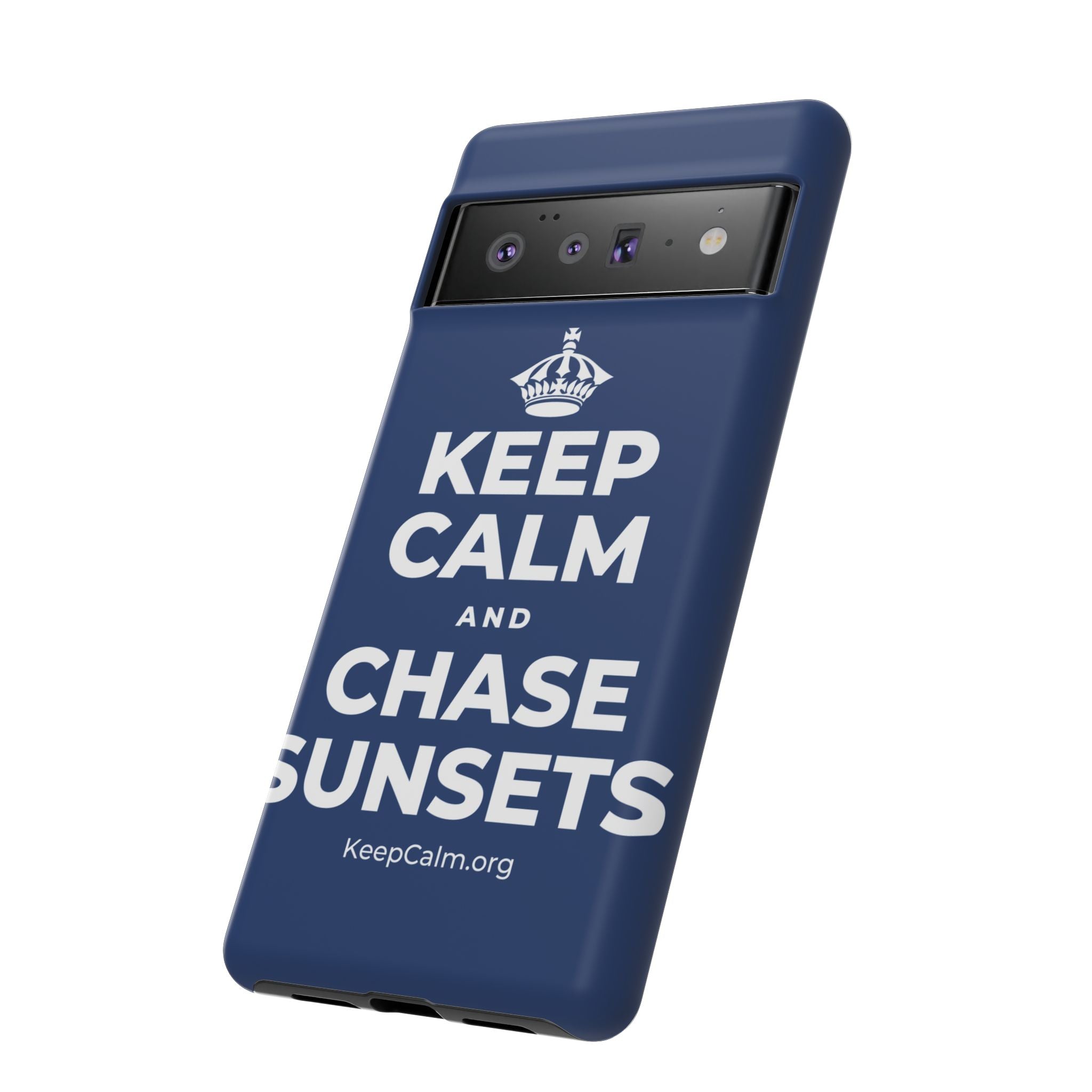 KEEP CALM AND CHASE SUNSETS Phone Case