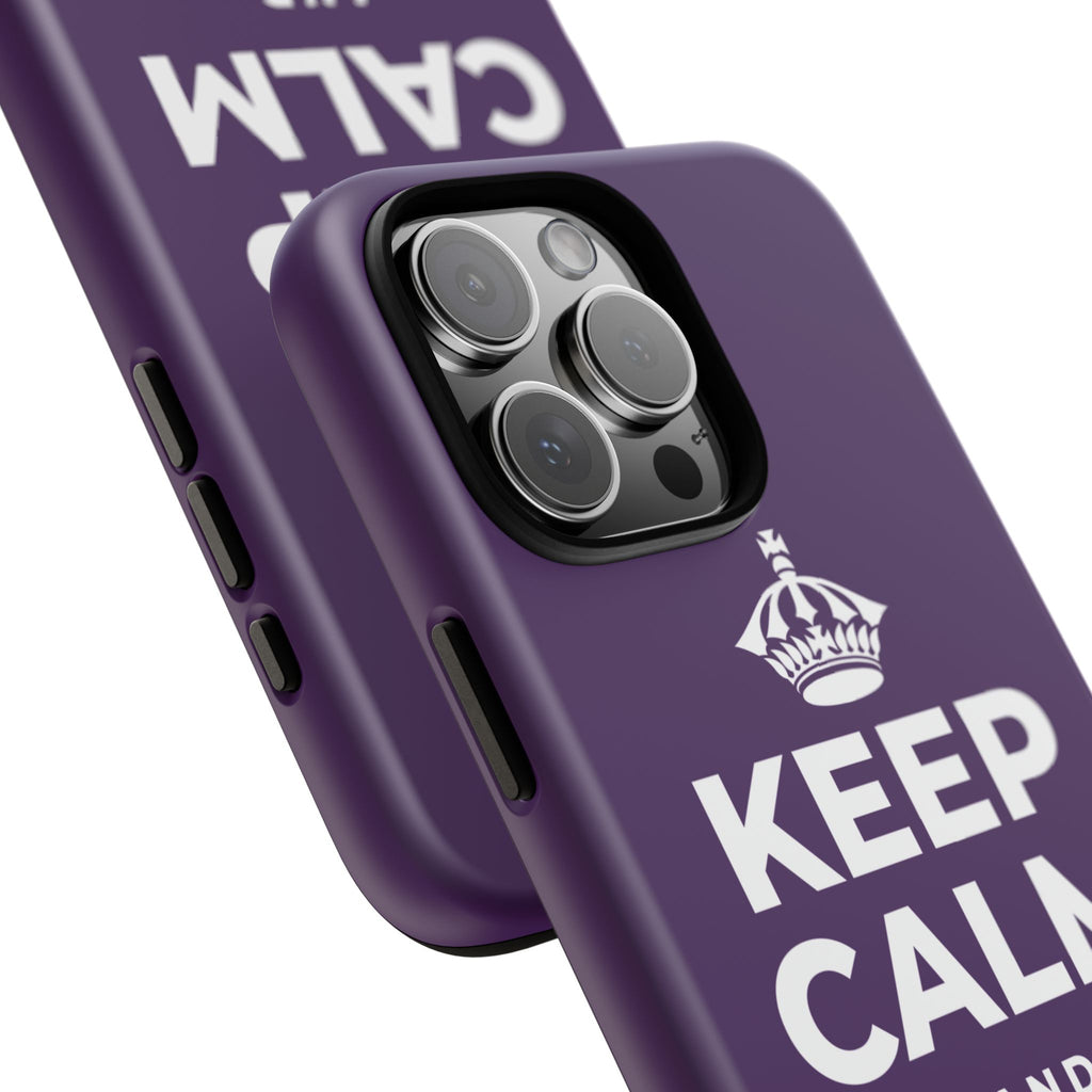 KEEP CALM AND LOCK IN Phone Case