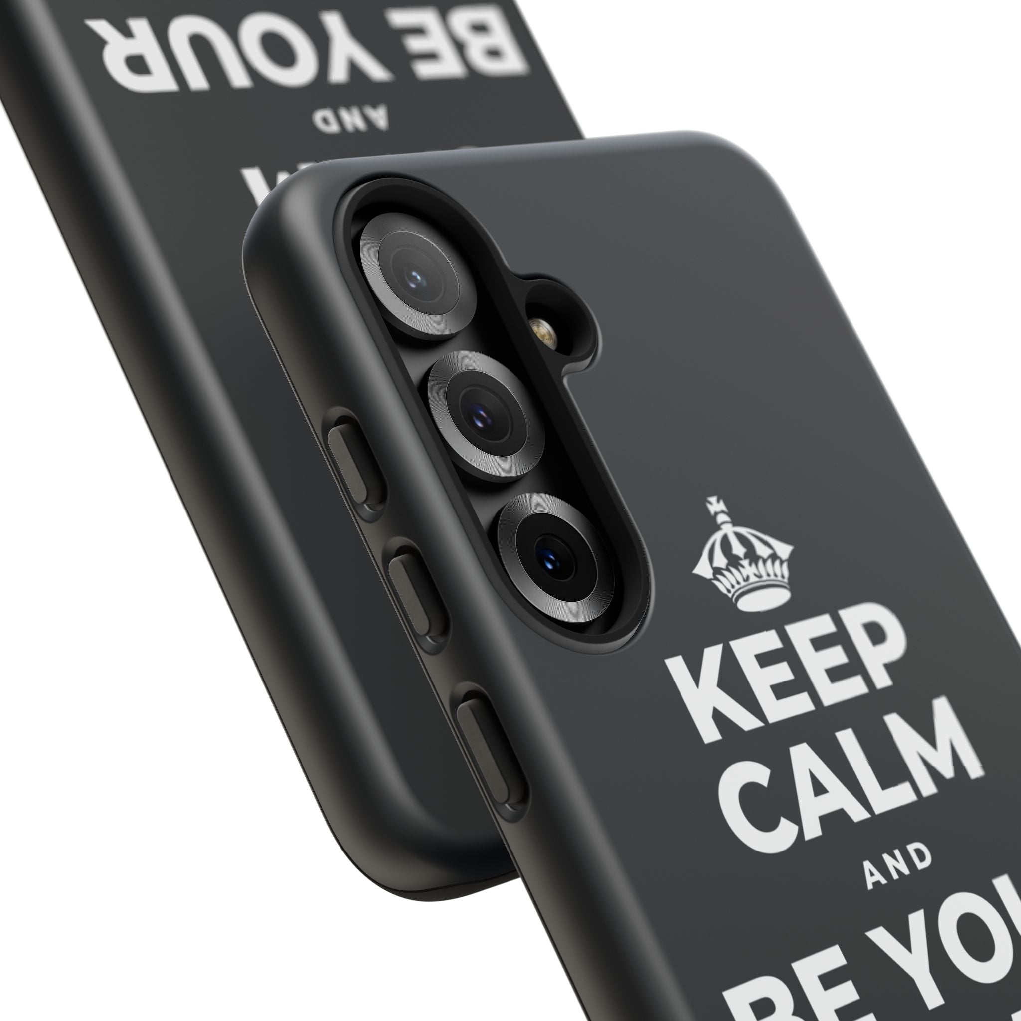 KEEP CALM AND BE YOUR OWN VALENTINE Phone Case (Dark)