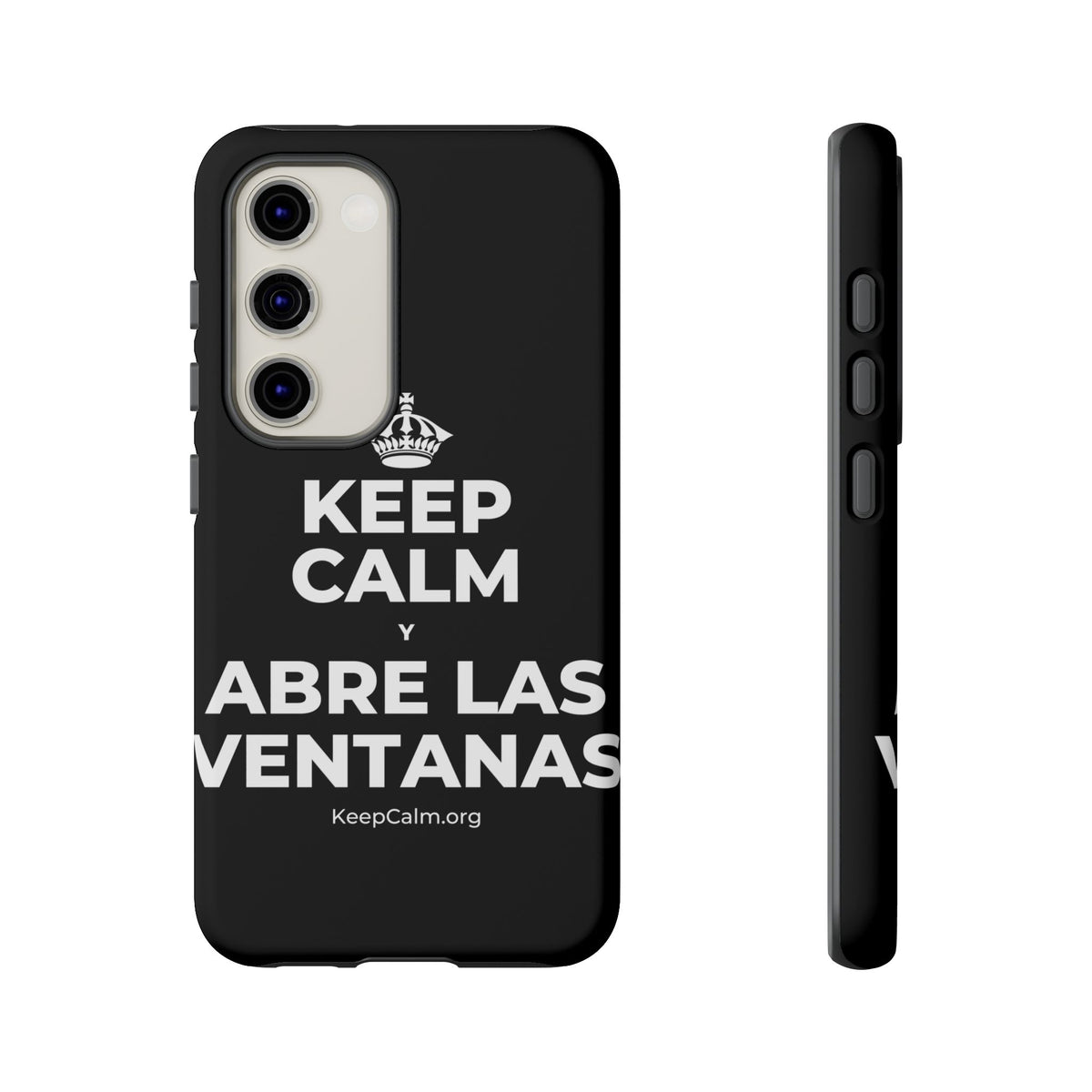 KEEP CALM Y ABRE LAS VENTANAS Phone Case