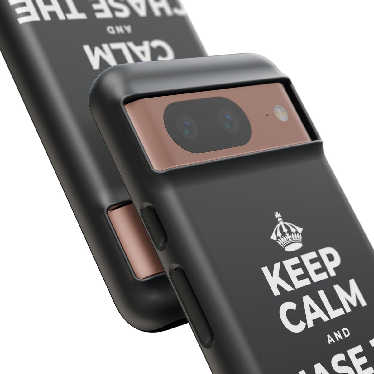 KEEP CALM AND CHASE THE MOONLIGHT Phone Case (Dark)