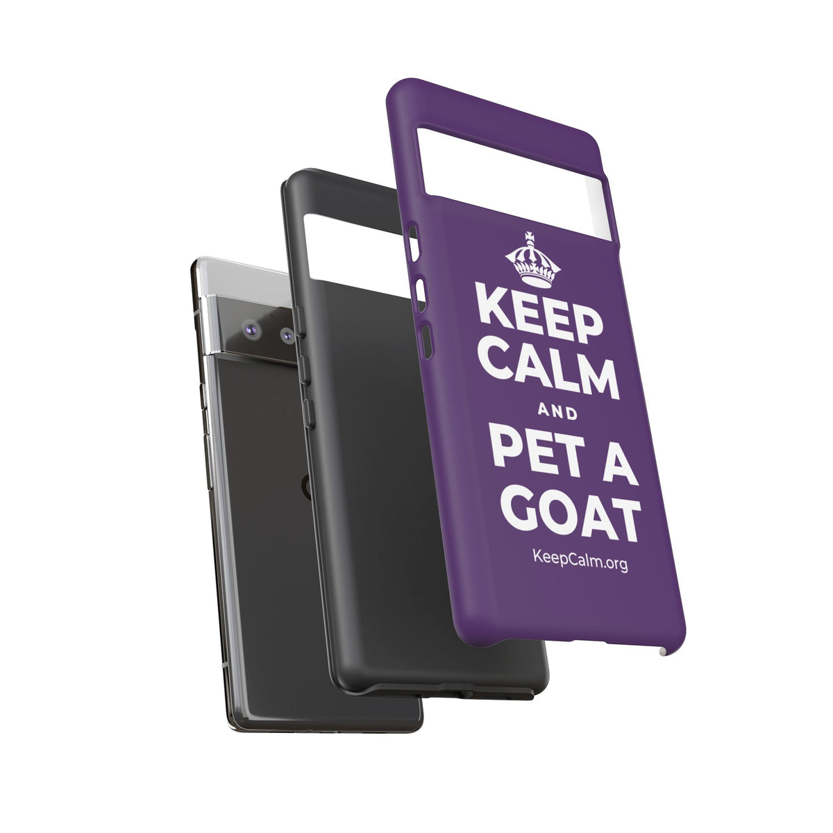 KEEP CALM AND PET A GOAT Phone Case