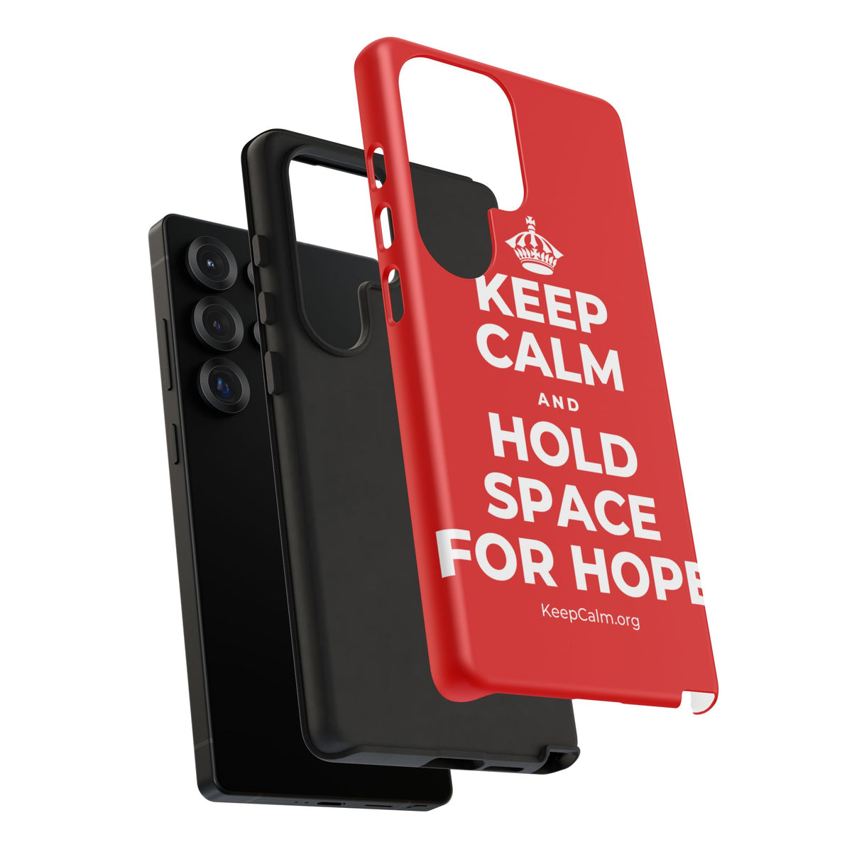KEEP CALM AND HOLD SPACE FOR HOPE Phone Case