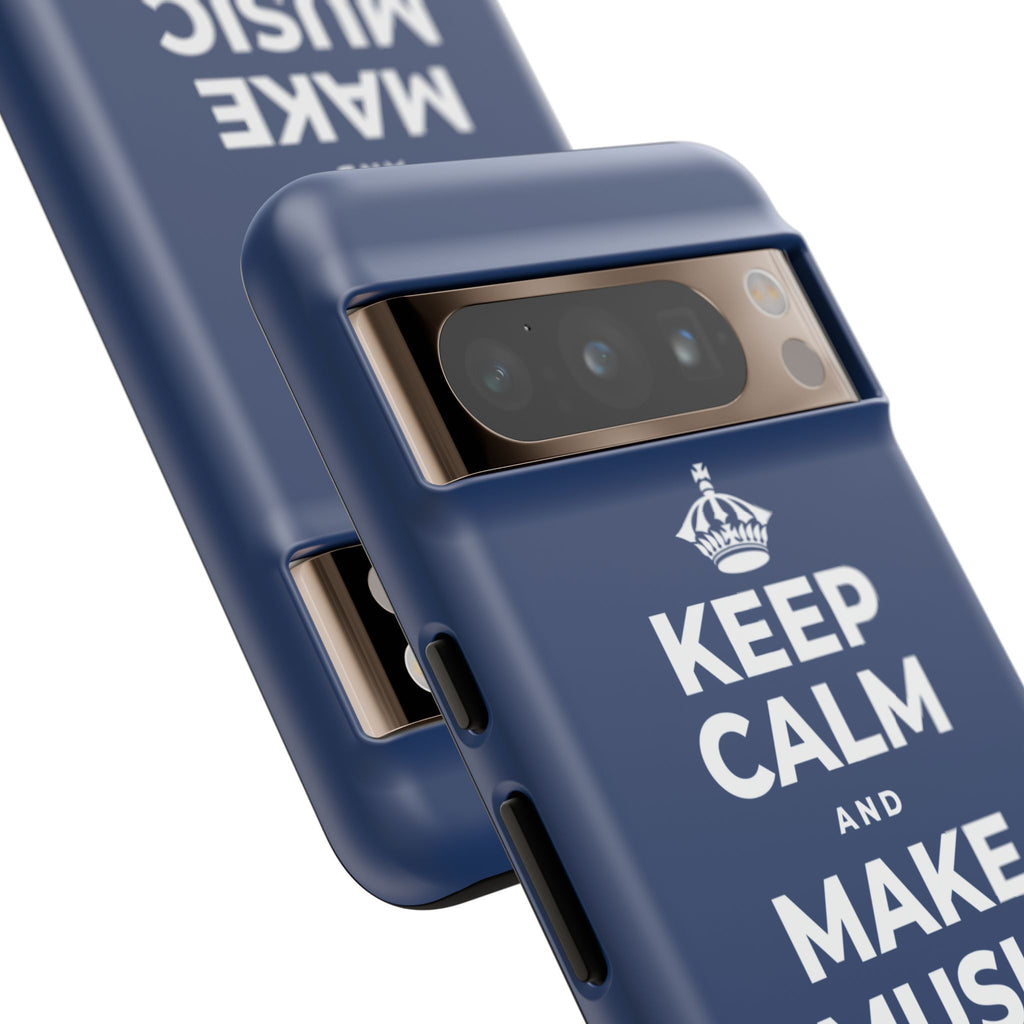KEEP CALM AND MAKE MUSIC THAT HEALS Phone Case