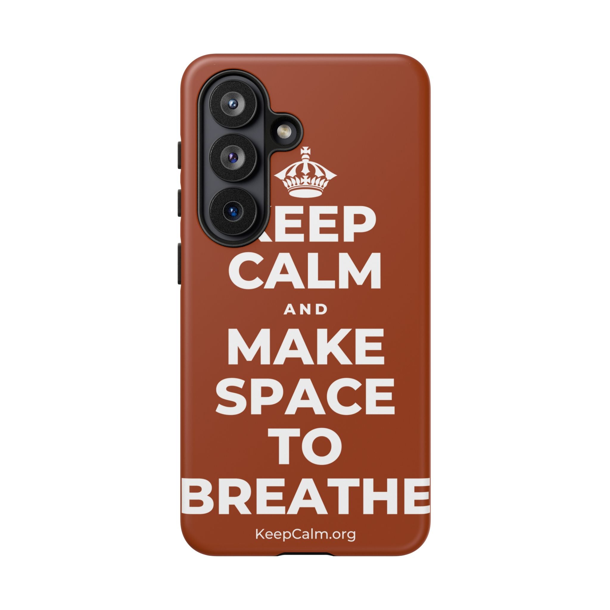 KEEP CALM AND MAKE SPACE TO BREATHE Phone Case
