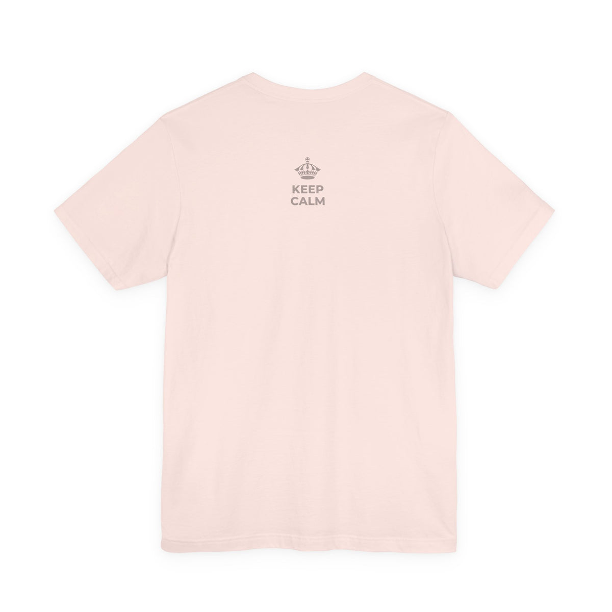 KEEP CALM A ALOHA IĀ ʻOE IHO, A LAILA I KEKAHI T-Shirt (Soft Cream–Heather Mauve)