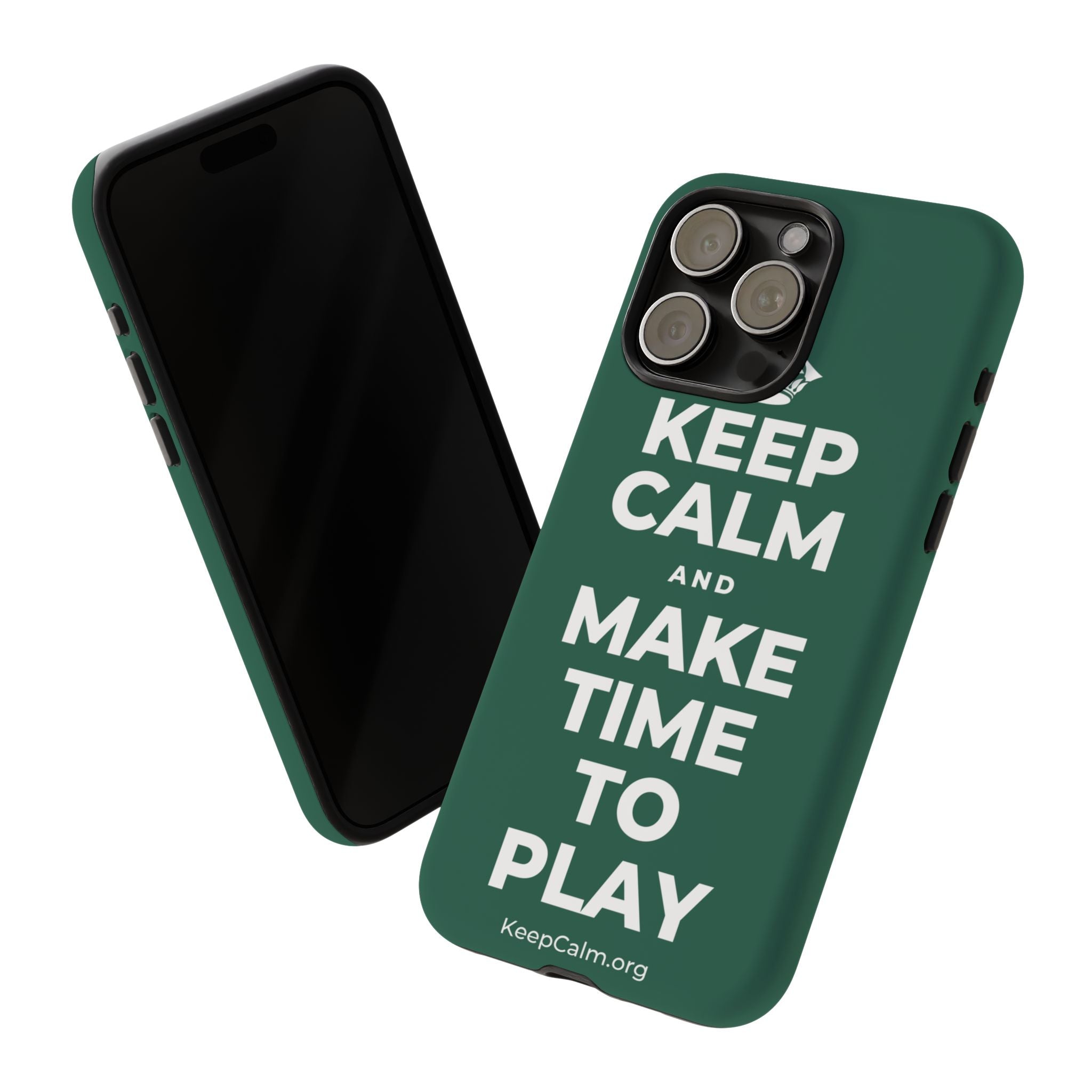 KEEP CALM AND MAKE TIME TO PLAY Phone Case