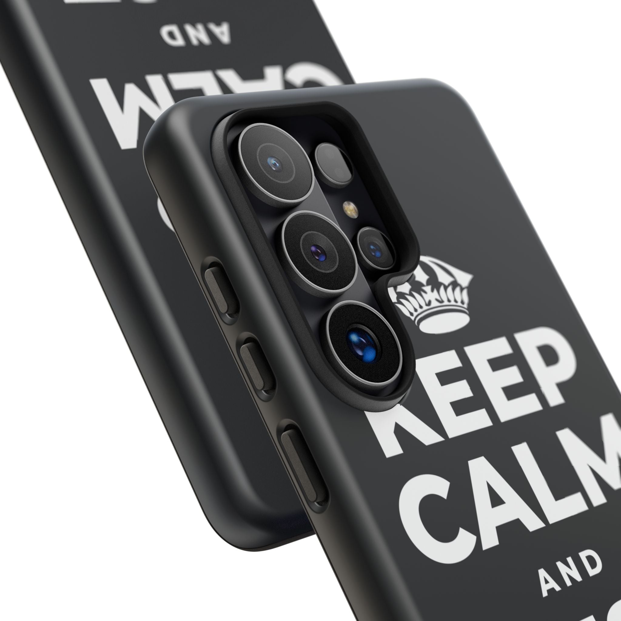 KEEP CALM AND REST SOON Phone Case (Dark)