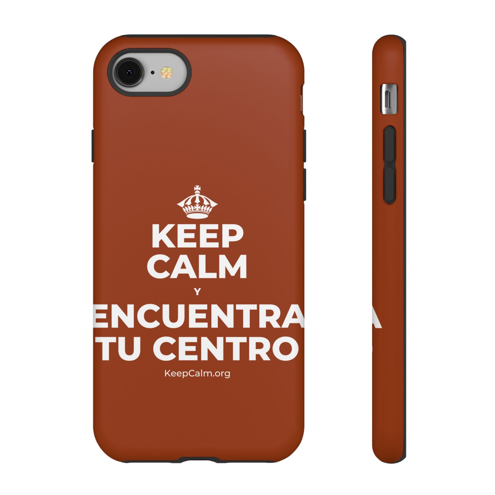 KEEP CALM Y ENCUENTRA TU CENTRO Phone Case