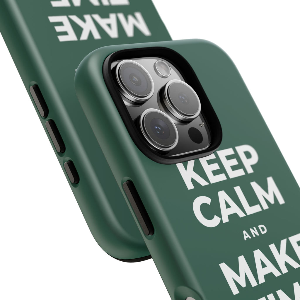 KEEP CALM AND MAKE TIME TO PLAY Phone Case