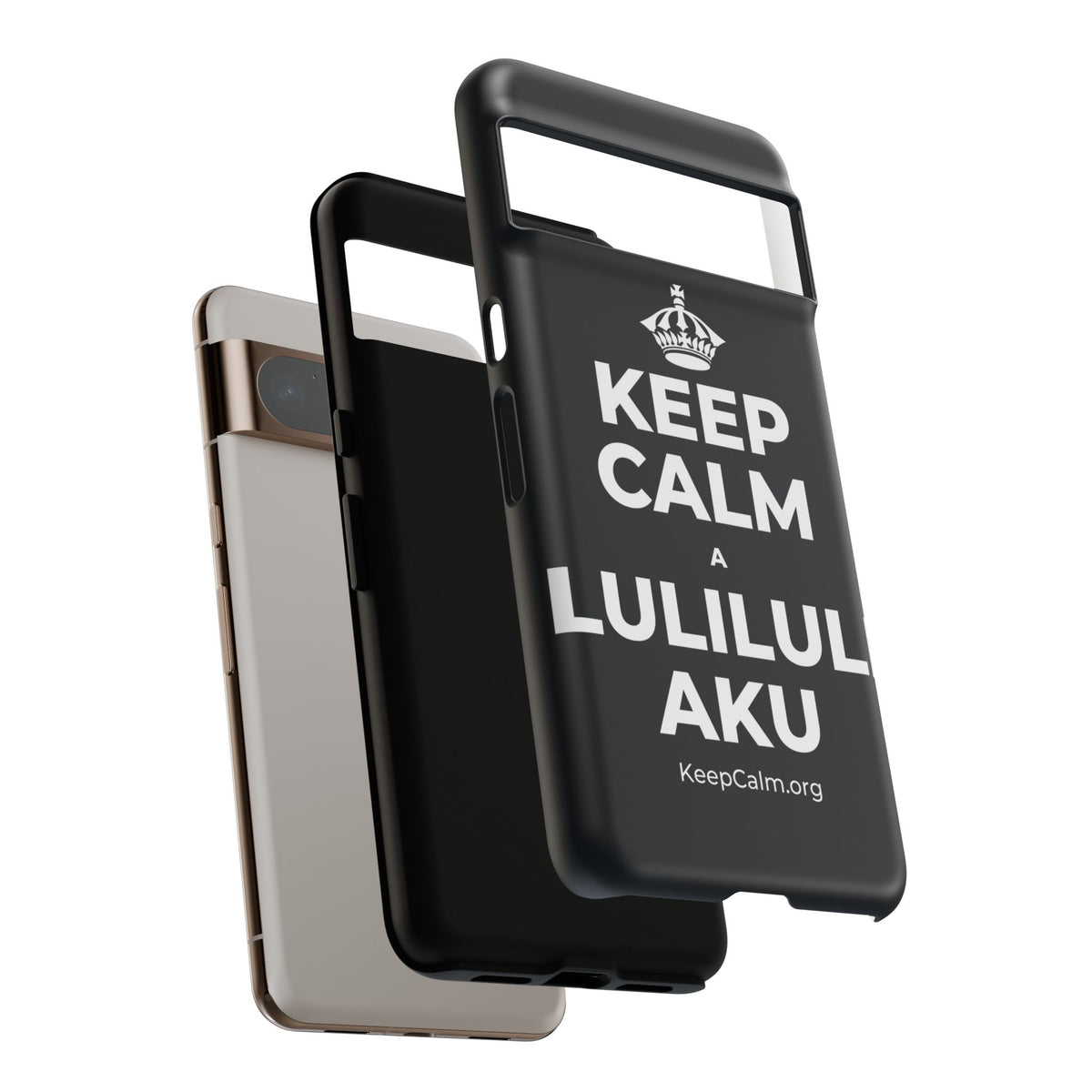 KEEP CALM A LULILULI AKU Phone Case (Dark)