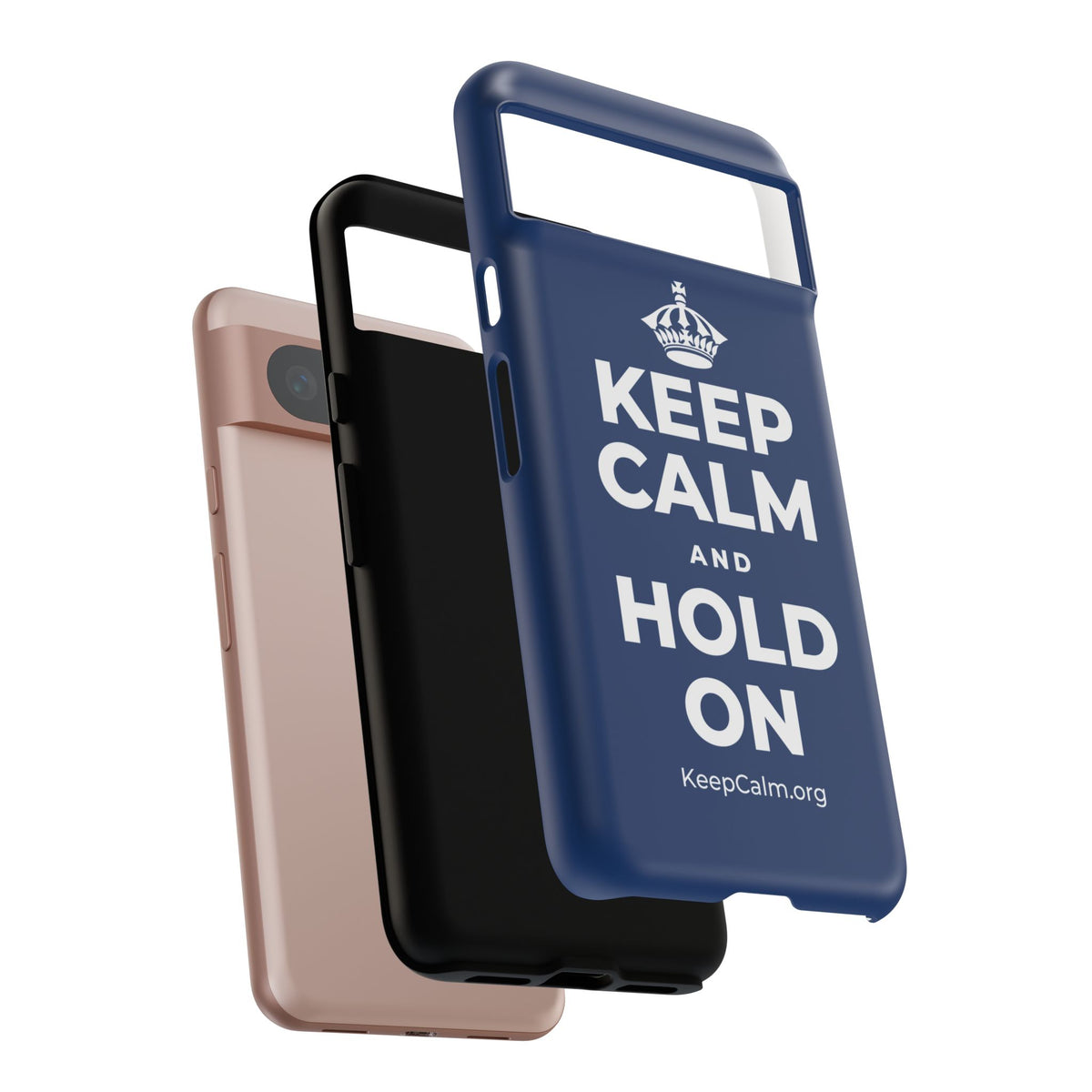 KEEP CALM AND HOLD ON Phone Case