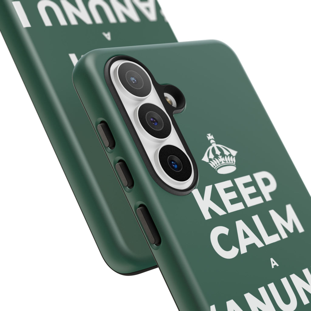 KEEP CALM A ʻANUNU I KEKAHI MANAWA Phone Case