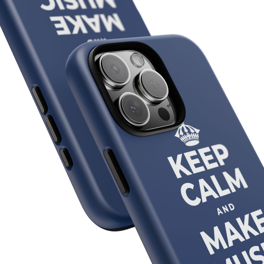 KEEP CALM AND MAKE MUSIC THAT HEALS Phone Case