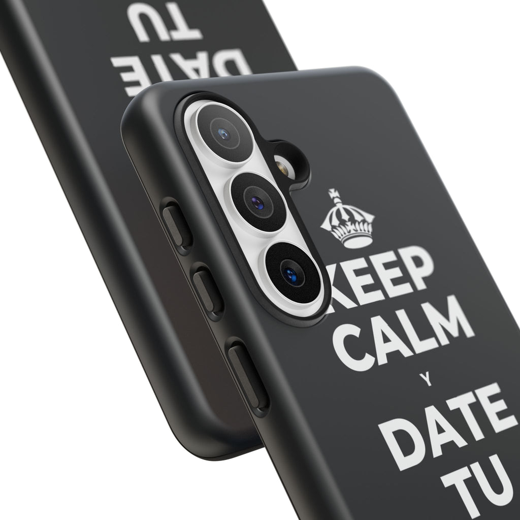 KEEP CALM Y DATE TU VUELTA DE HONOR Phone Case (Dark)
