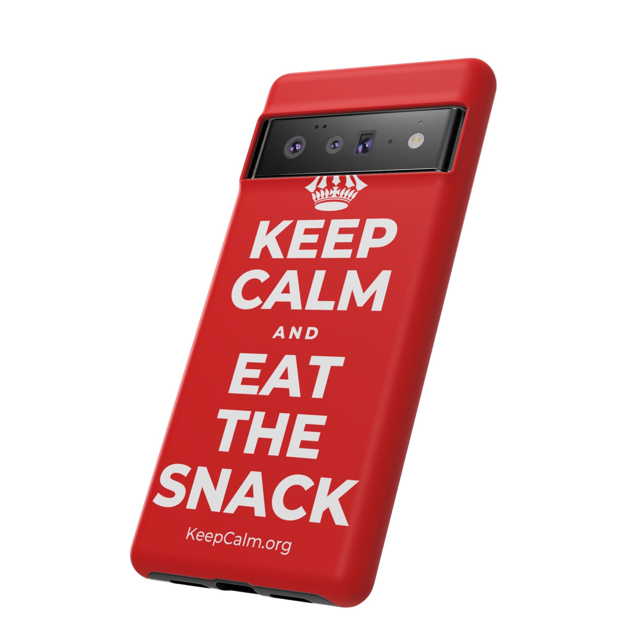 KEEP CALM AND EAT THE SNACK Phone Case