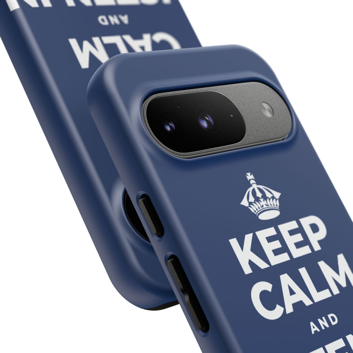 KEEP CALM AND LISTEN IN THE DARK Phone Case