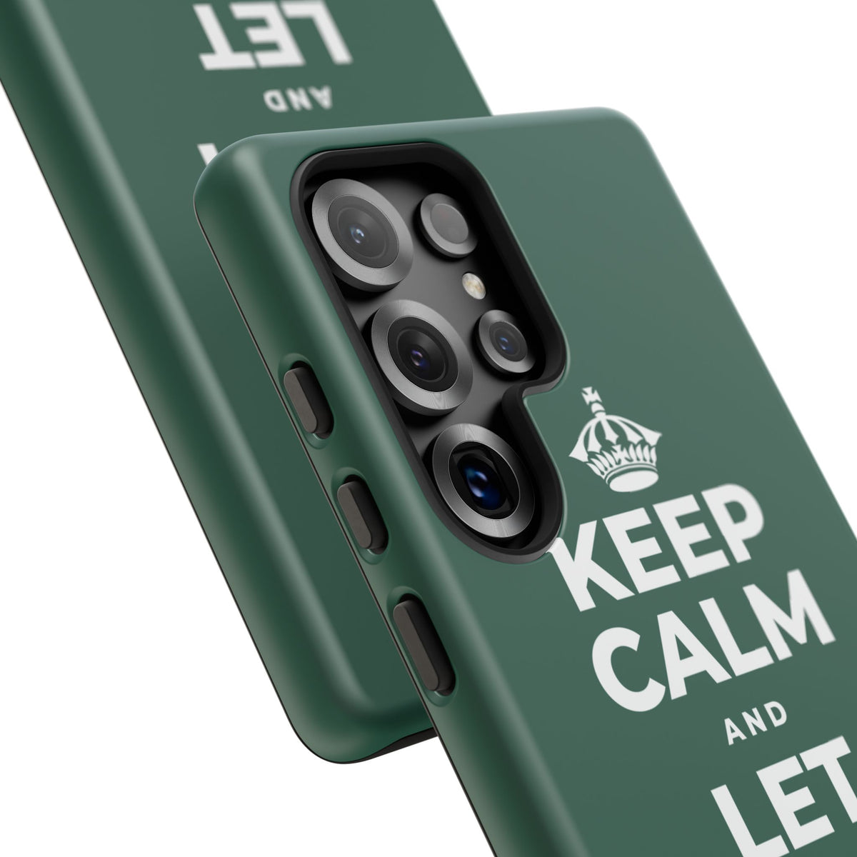 KEEP CALM AND LET YOURSELF ENJOY IT Phone Case