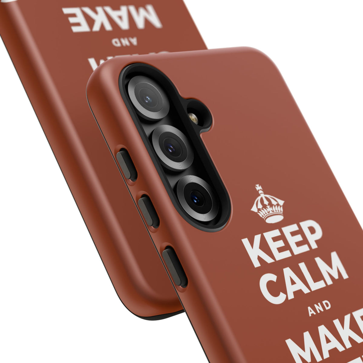 KEEP CALM AND MAKE SOMETHING TODAY Phone Case