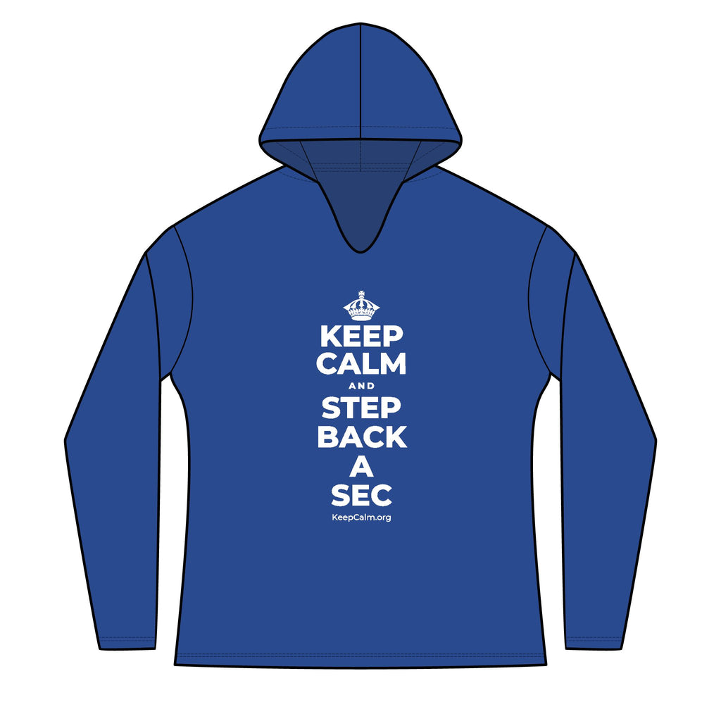 KEEP CALM AND STEP BACK A SEC Women's Long Sleeve Hoodie