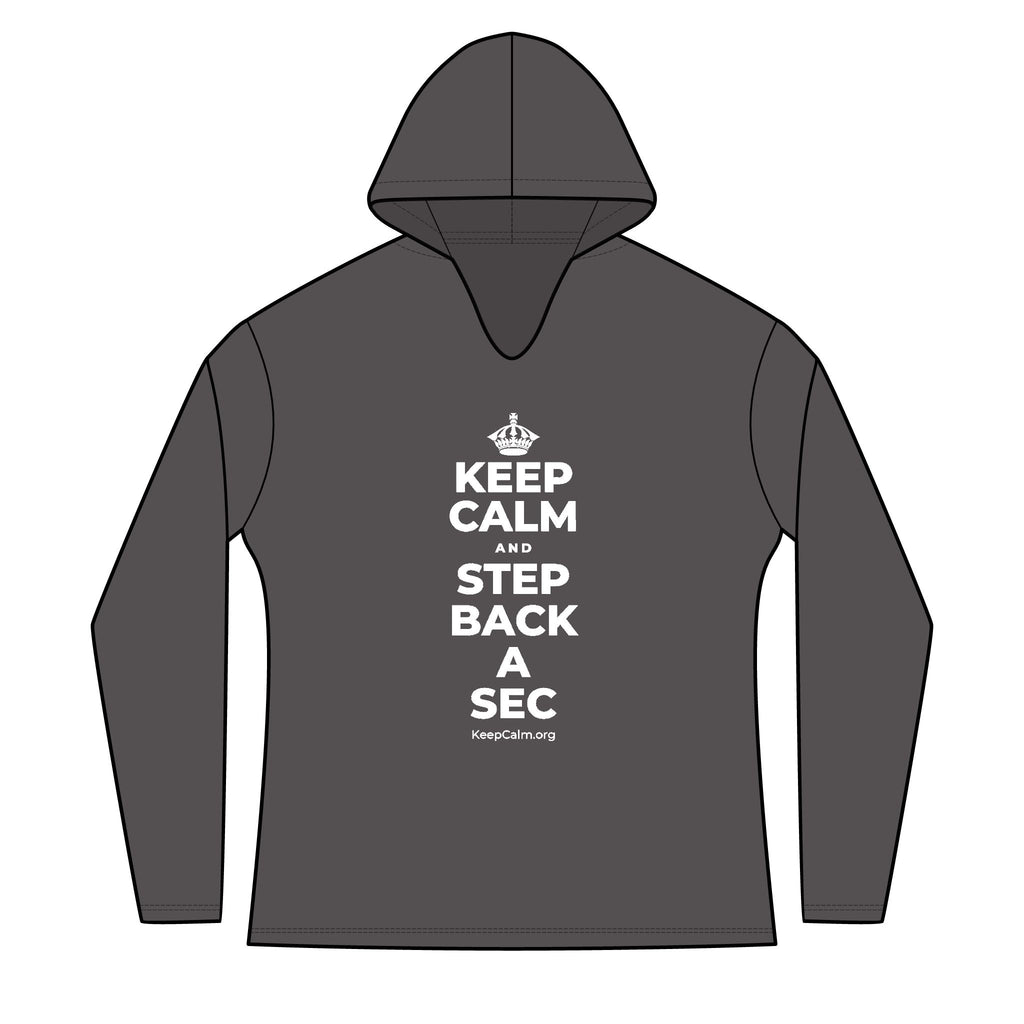KEEP CALM AND STEP BACK A SEC Women's Long Sleeve Hoodie