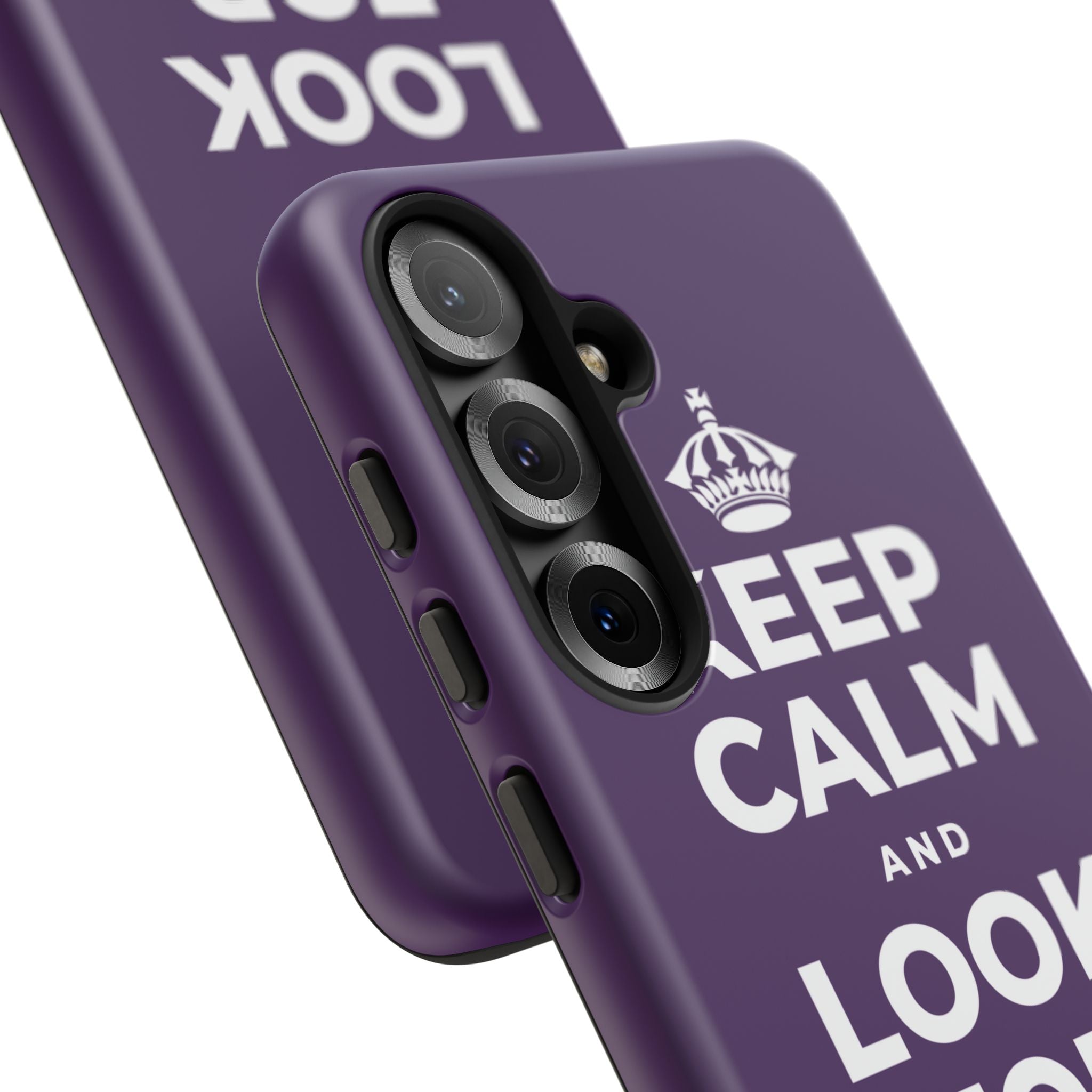 KEEP CALM AND LOOK FOR THE LIGHT Phone Case