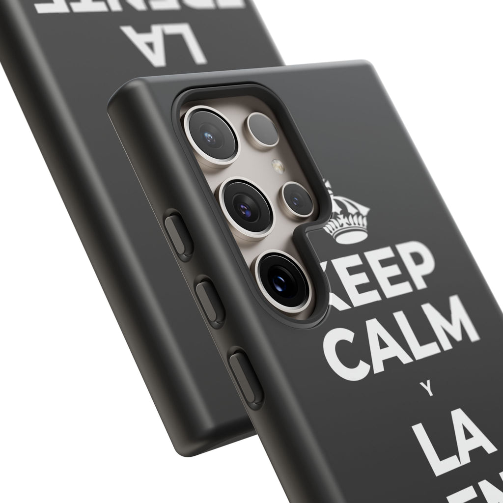 KEEP CALM Y LA FRENTE EN ALTO Phone Case
