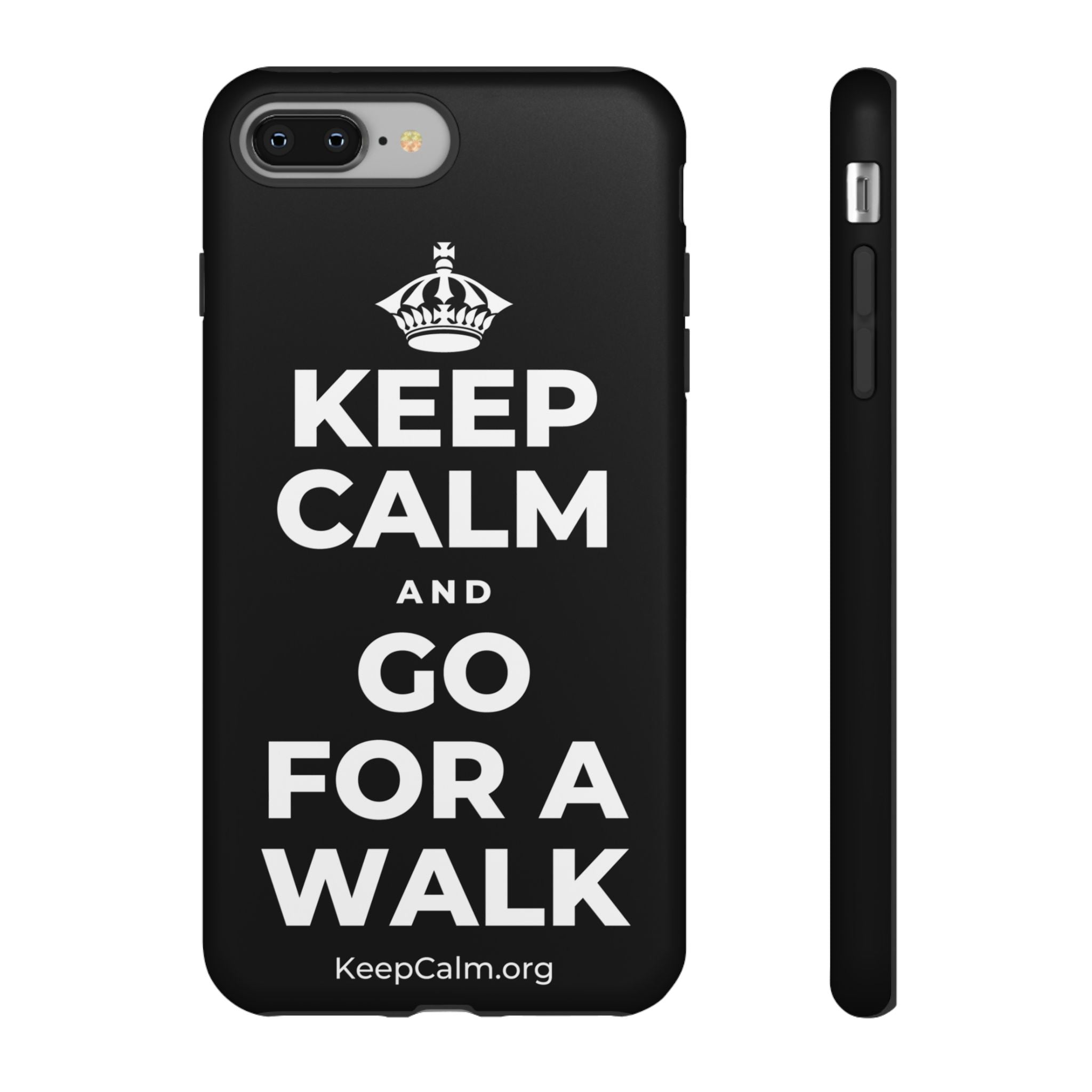 KEEP CALM AND GO FOR A WALK Phone Case