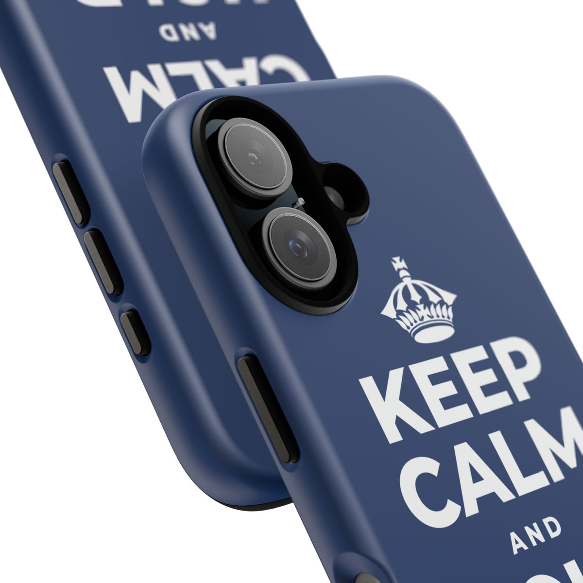 KEEP CALM AND HOLD ON Phone Case