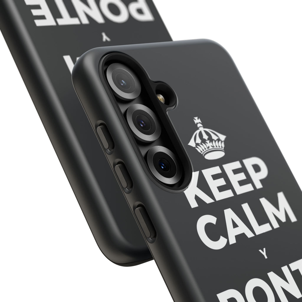 KEEP CALM Y PONTE EN MARCHA Phone Case (Dark)