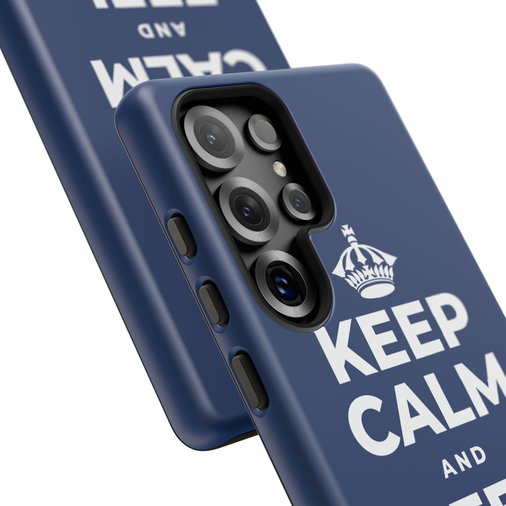 KEEP CALM AND FEEL FREE Phone Case