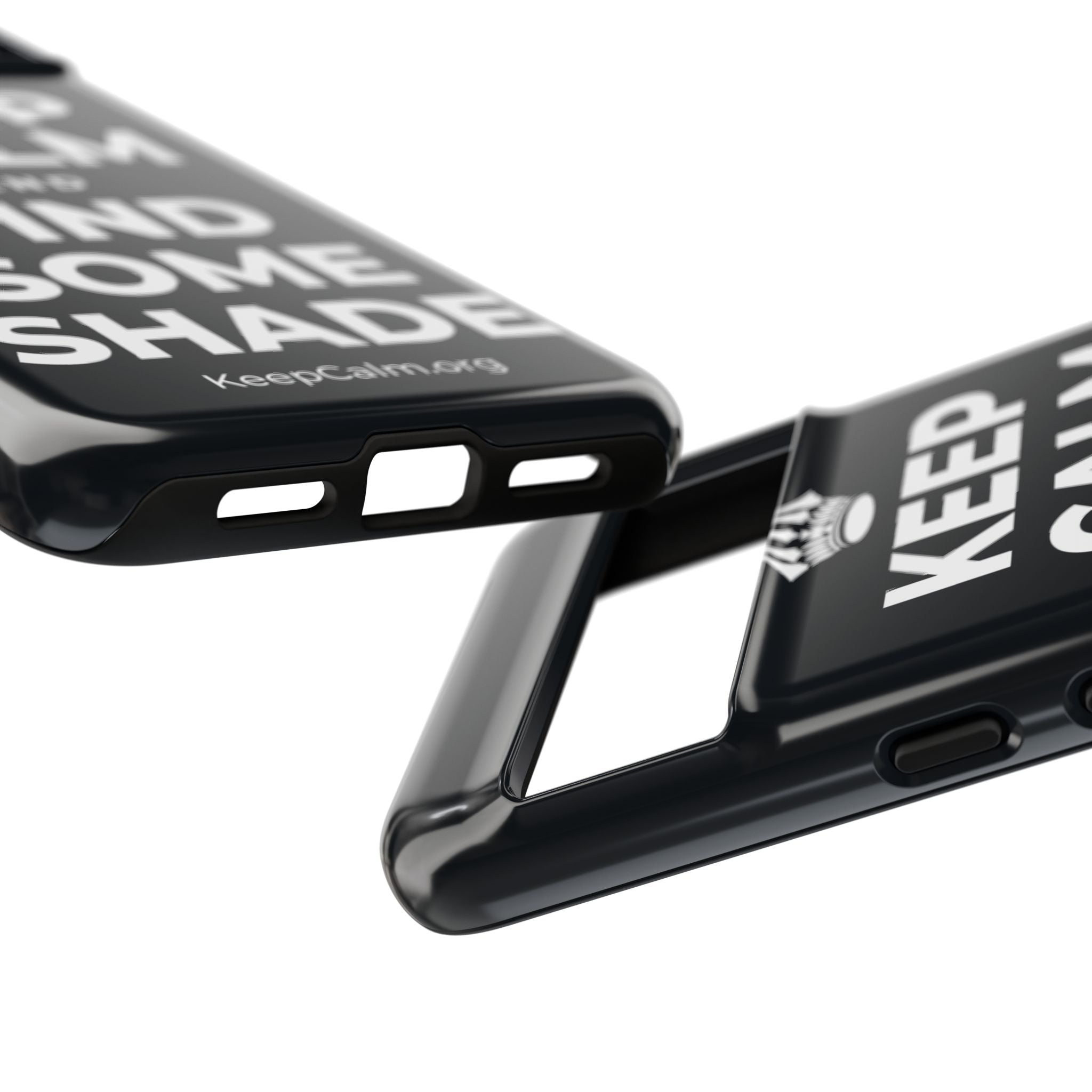 KEEP CALM AND FIND SOME SHADE Phone Case (Dark)