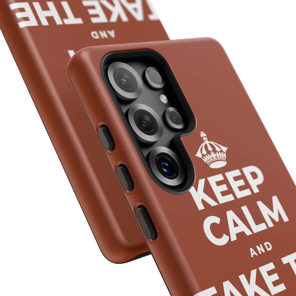 KEEP CALM AND TAKE THE VICTORY LAP Phone Case