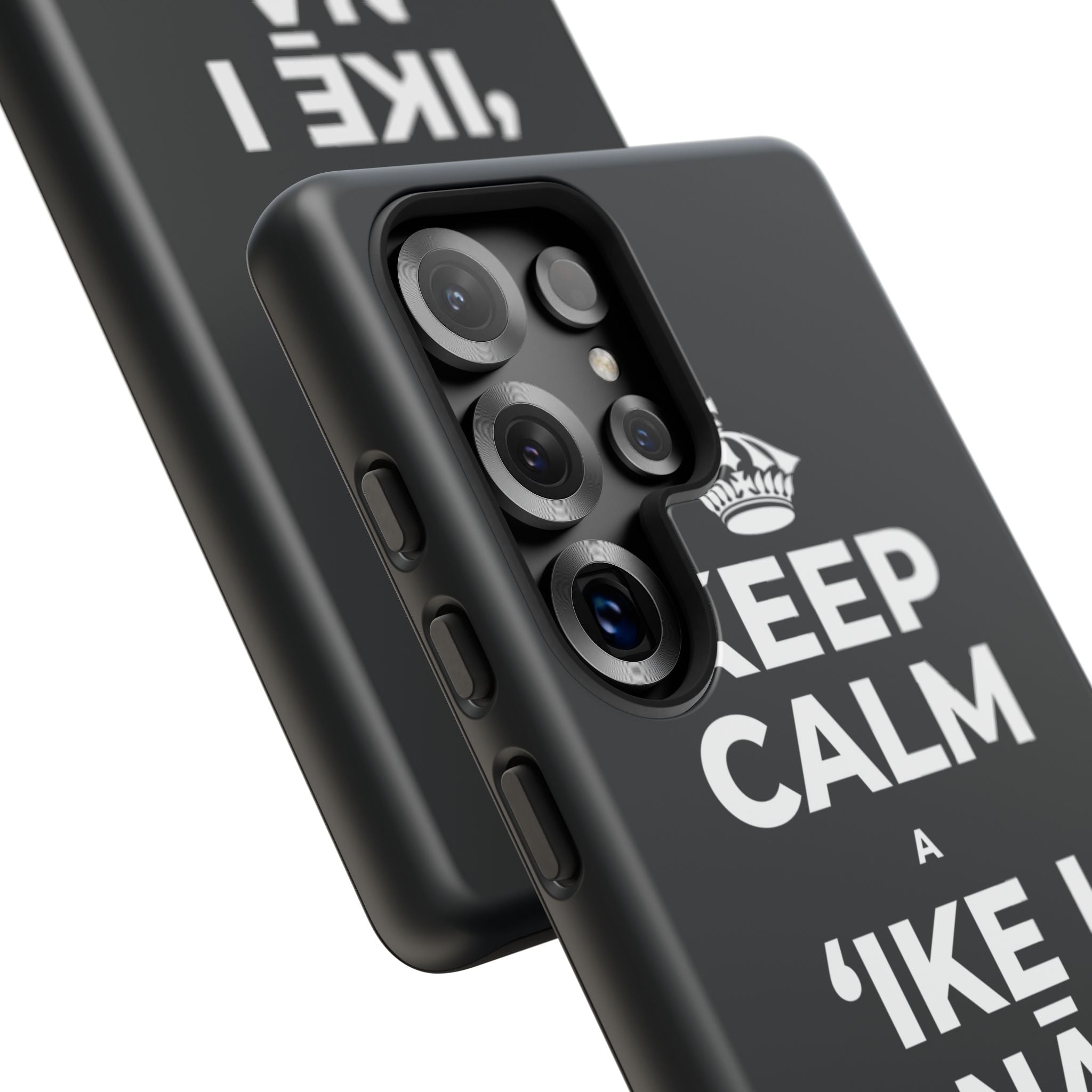 KEEP CALM A ʻIKE I NĀ MEA LIʻILIʻI Phone Case (Dark)