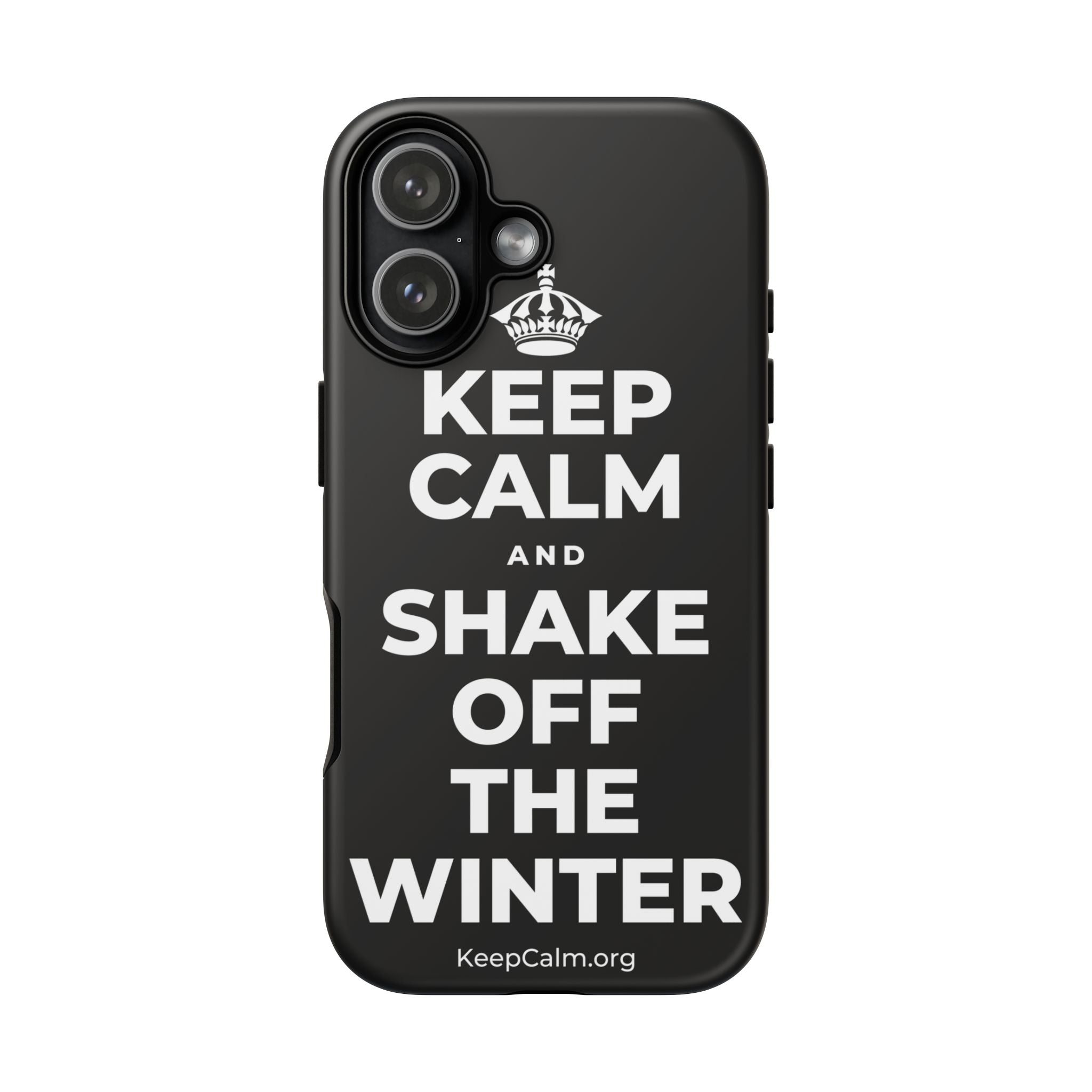 KEEP CALM AND SHAKE OFF THE WINTER Phone Case
